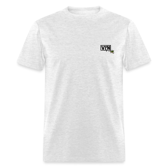 VYN Pushin Daisies Unisex Tee - light heather gray