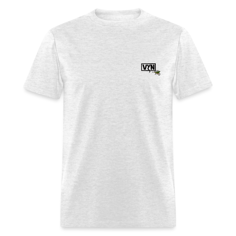 VYN Pushin Daisies Unisex Tee - light heather gray