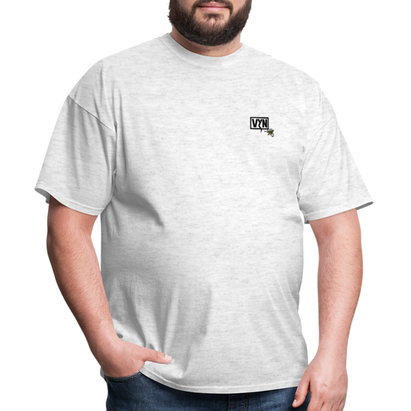VYN Pushin Daisies Unisex Tee - light heather gray