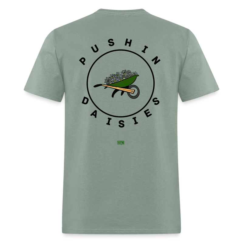 VYN Pushin Daisies Unisex Tee - sage
