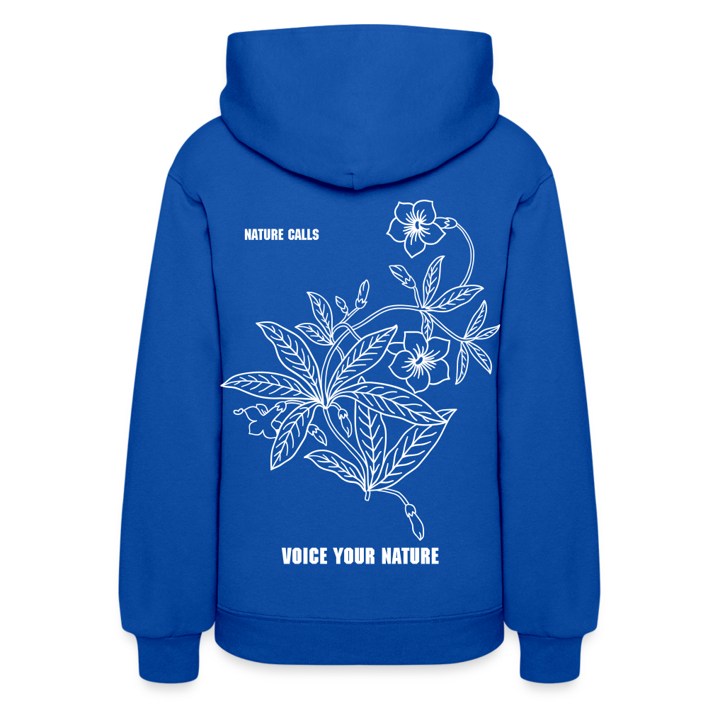 VYN “Nature Calls” Original Women's Hoodie - royal blue