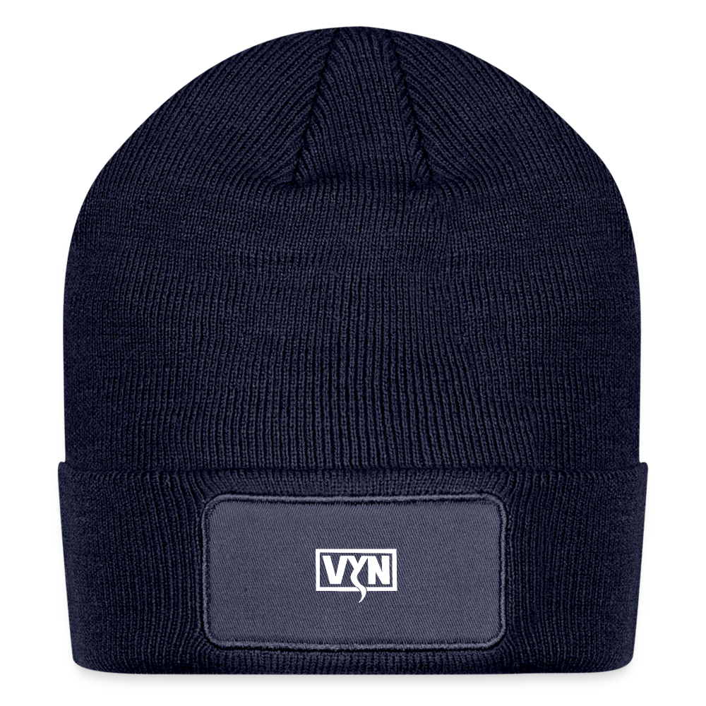 VYN Patch Beanie - navy