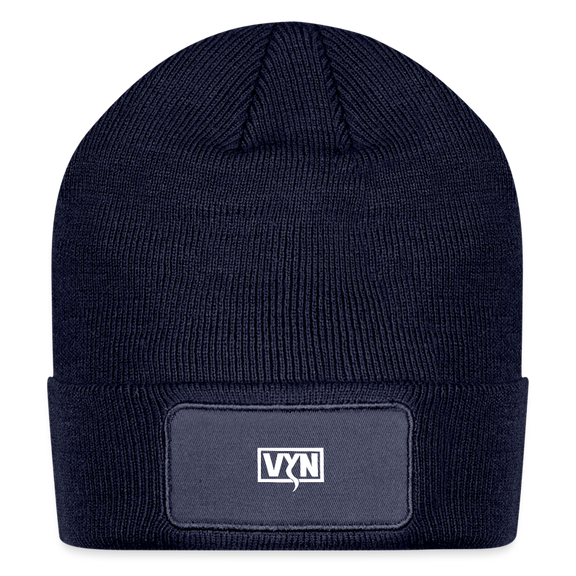 VYN Patch Beanie - navy