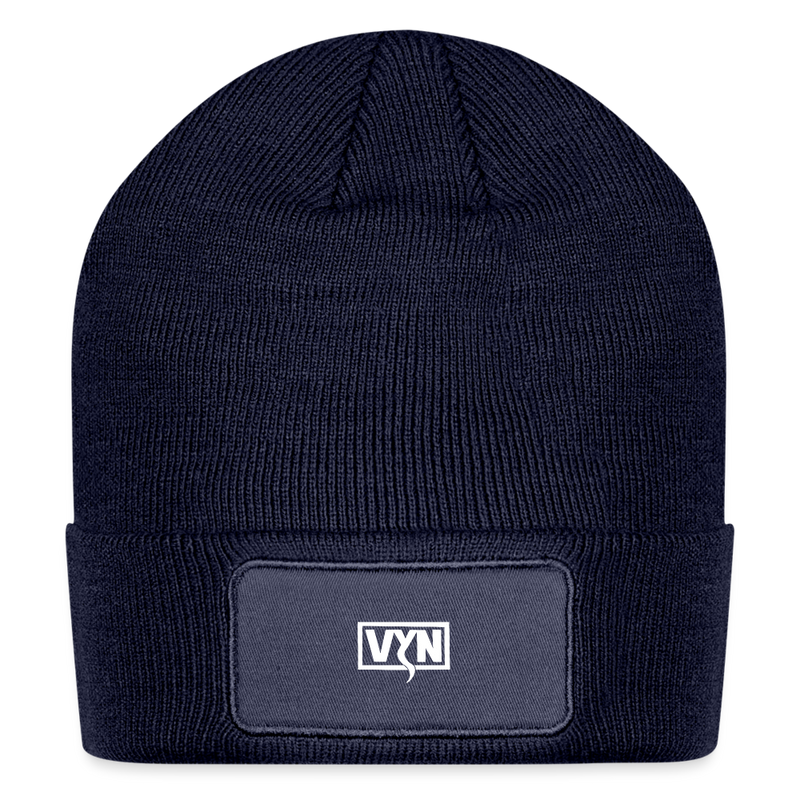 VYN Patch Beanie - navy