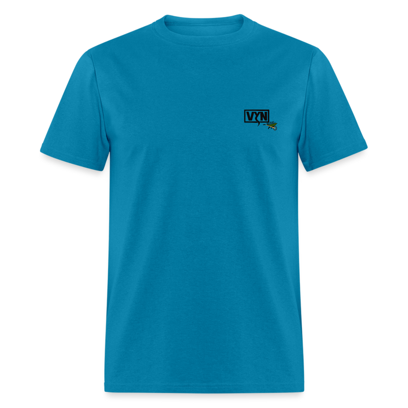 VYN Pushin Daisies Unisex Tee - turquoise