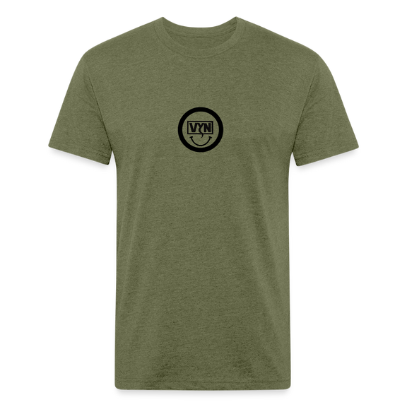 Preesh Tee - heather military green
