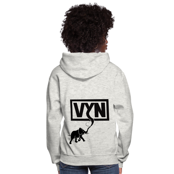 VYN Always Love Women's Hoodie - heather oatmeal