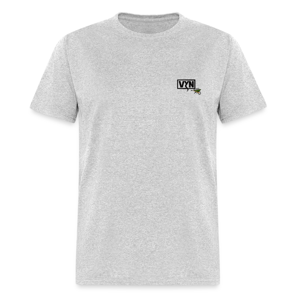 VYN Pushin Daisies Unisex Tee - heather gray