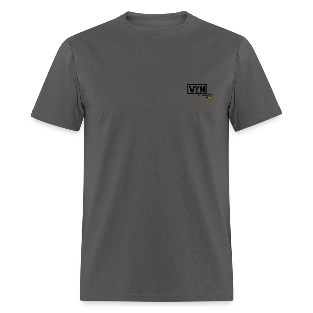 VYN Pushin Daisies Unisex Tee - charcoal