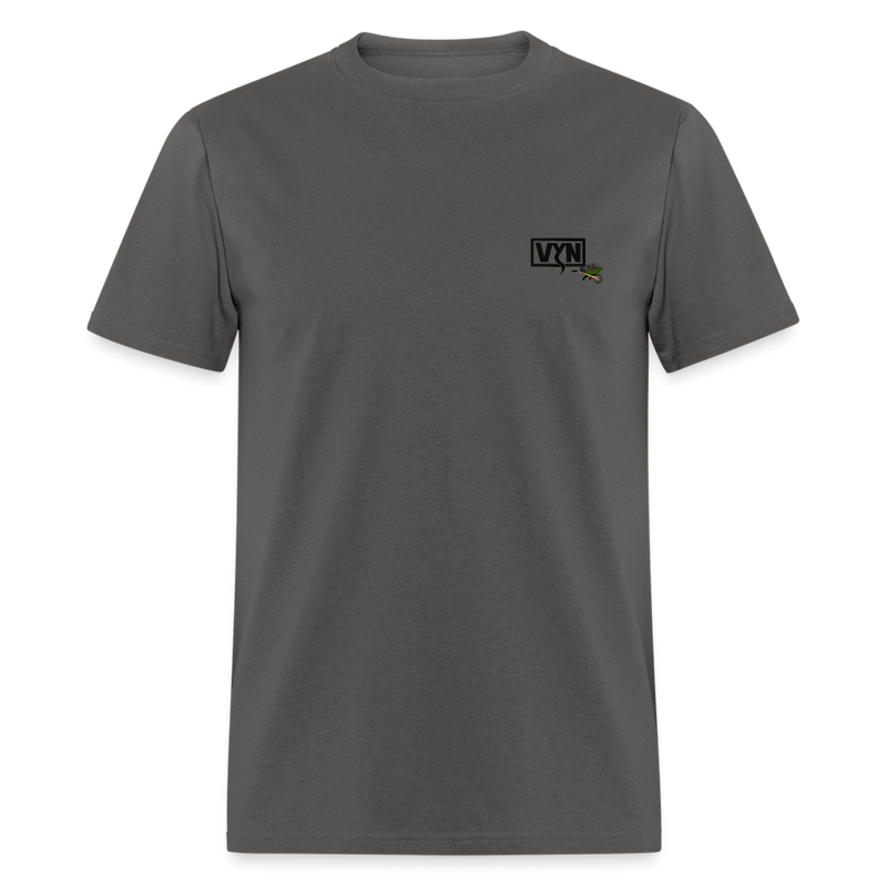 VYN Pushin Daisies Unisex Tee - charcoal