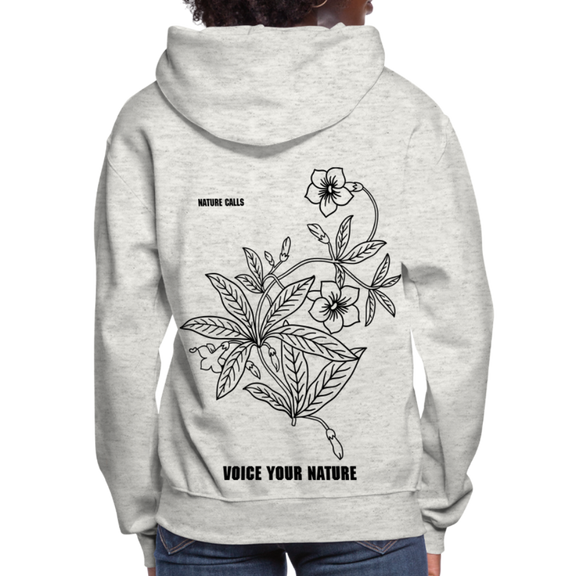 VYN “Nature Calls” Original Women's Hoodie - heather oatmeal