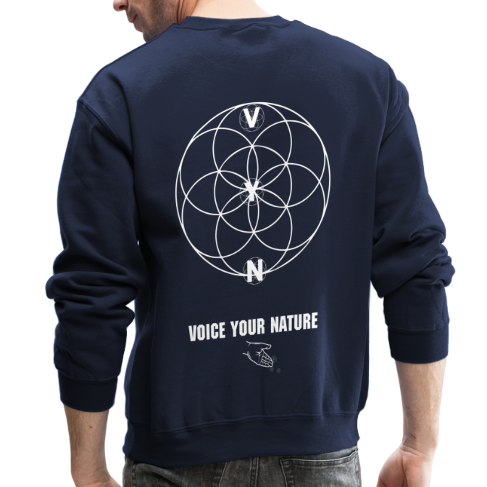 VYN Unisex “Plantin’ seeds” Crewneck Sweatshirt - navy