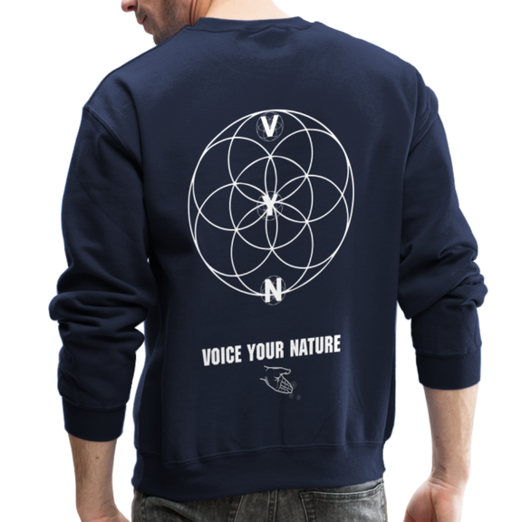 VYN Unisex “Plantin’ seeds” Crewneck Sweatshirt - navy