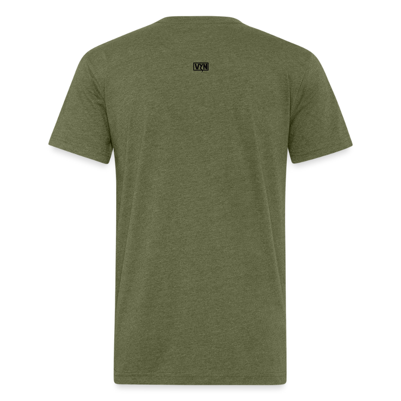 Preesh Tee - heather military green