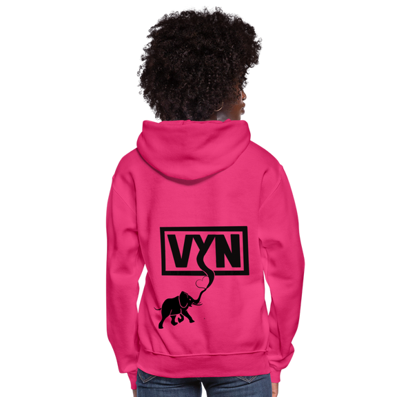 VYN Always Love Women's Hoodie - fuchsia