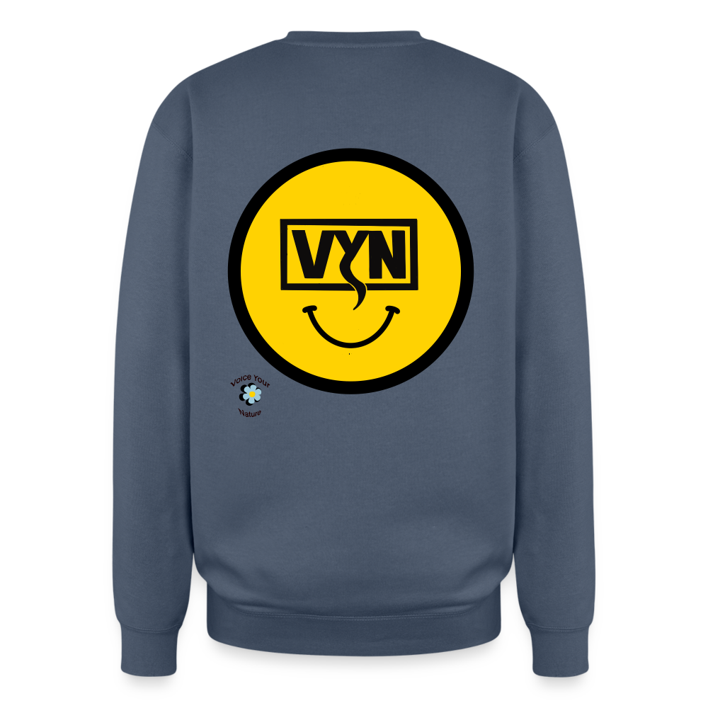 VYN Feelgoooood Oversized Crewneck Sweatshirt - stone blue