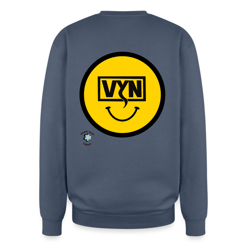 VYN Feelgoooood Oversized Crewneck Sweatshirt - stone blue