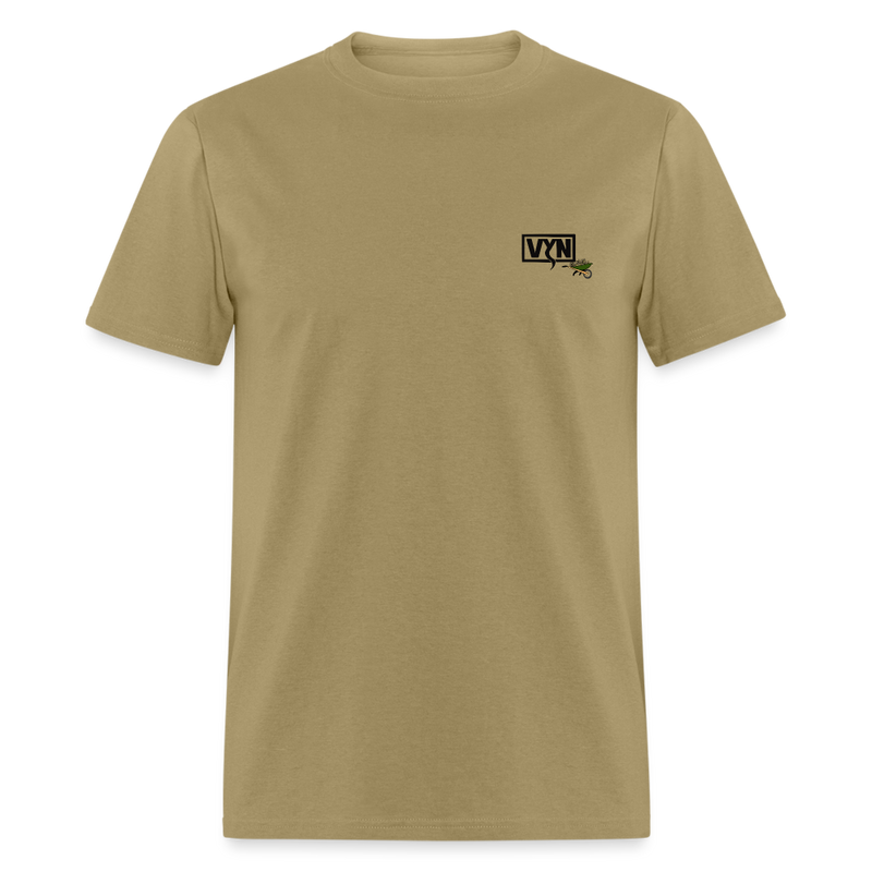 VYN Pushin Daisies Unisex Tee - khaki