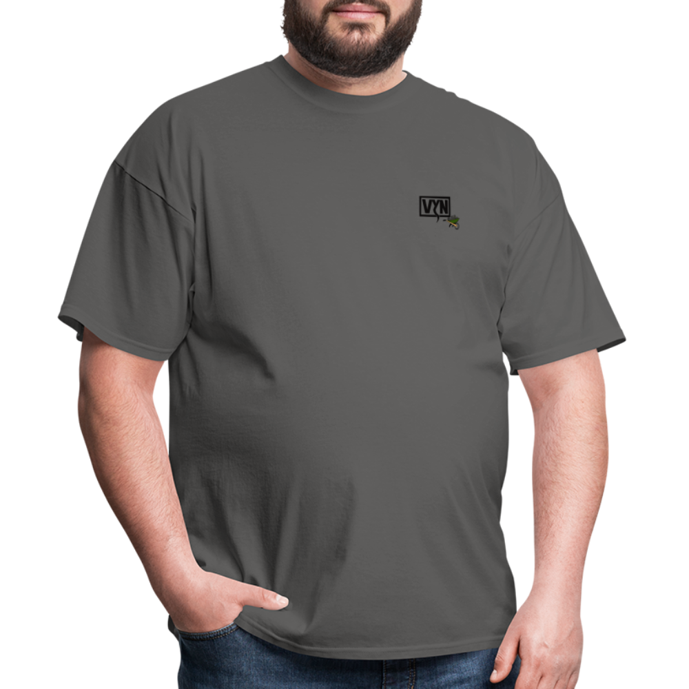 VYN Pushin Daisies Unisex Tee - charcoal