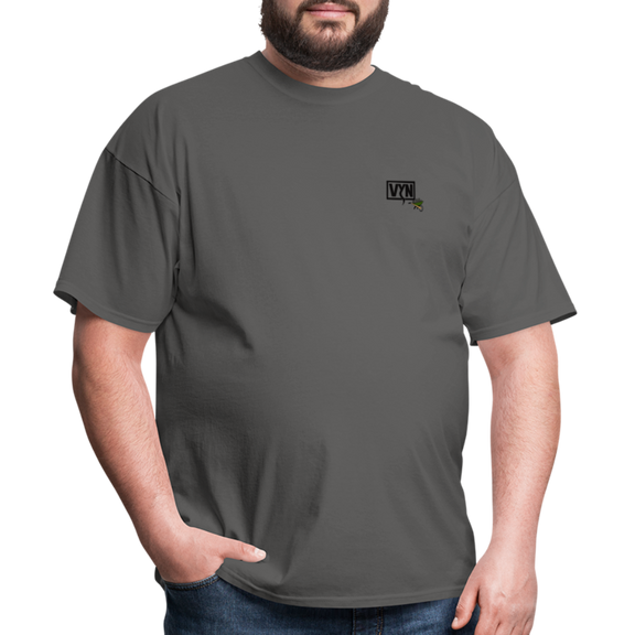 VYN Pushin Daisies Unisex Tee - charcoal