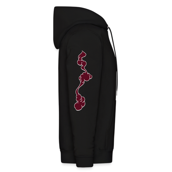 VYN “Let Your Fire Burn” Original Hoodie (maroon) - black