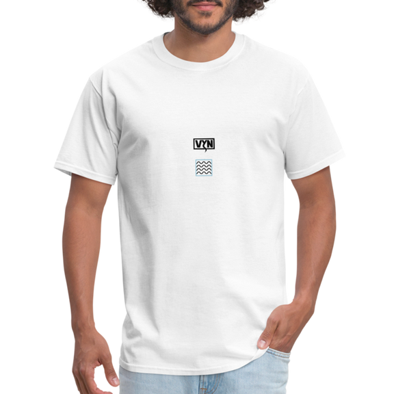 VYN FLOAT ON Unisex Tee - white