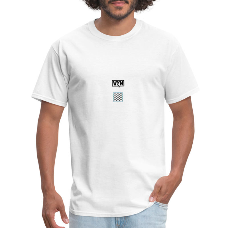 VYN FLOAT ON Unisex Tee - white