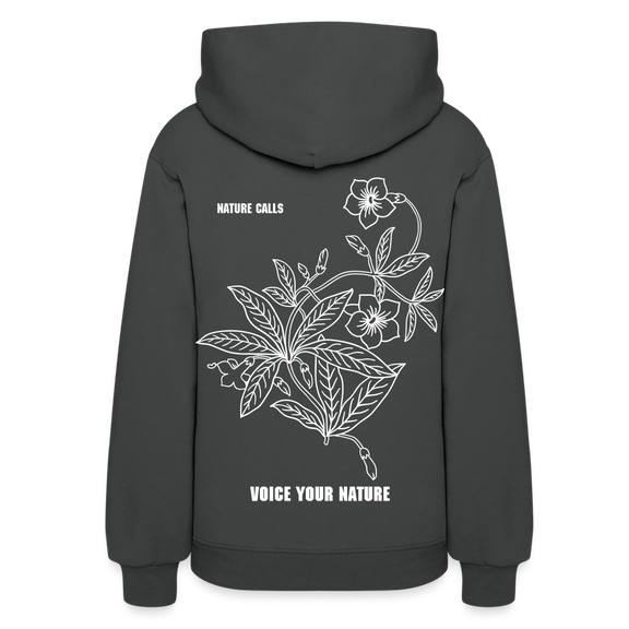 VYN “Nature Calls” Original Women's Hoodie - asphalt