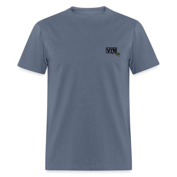 VYN Pushin Daisies Unisex Tee - denim