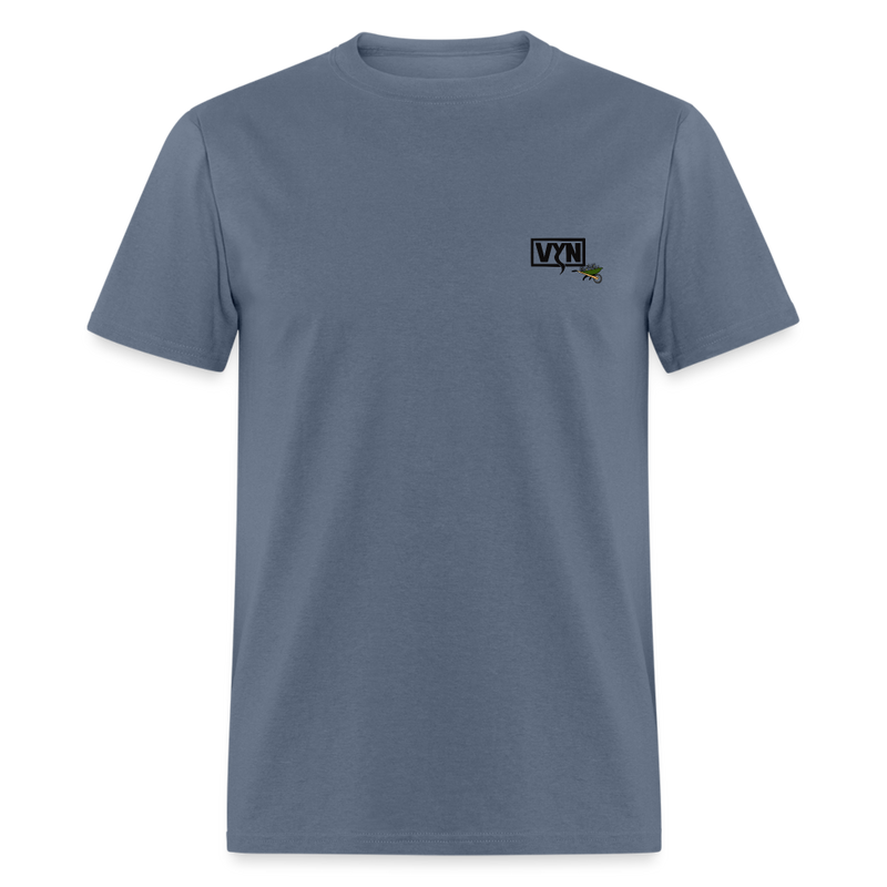 VYN Pushin Daisies Unisex Tee - denim