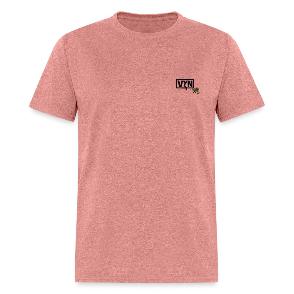 VYN Pushin Daisies Unisex Tee - heather mauve