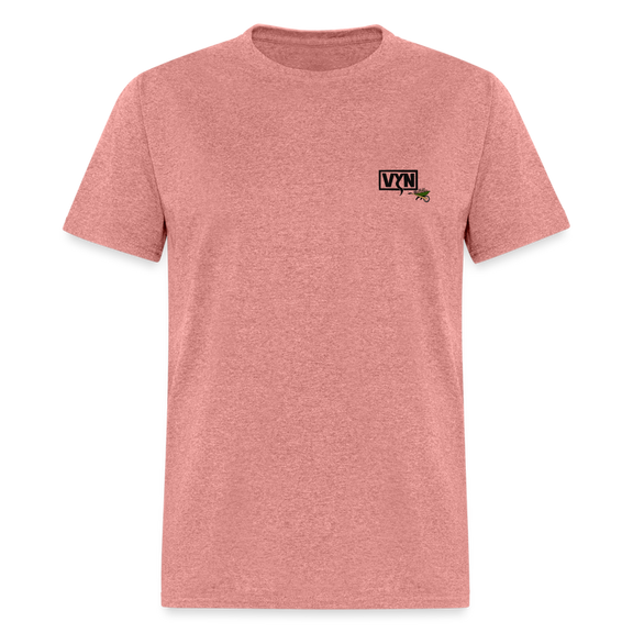 VYN Pushin Daisies Unisex Tee - heather mauve