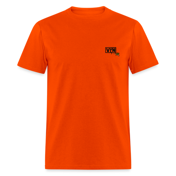 VYN Pushin Daisies Unisex Tee - orange