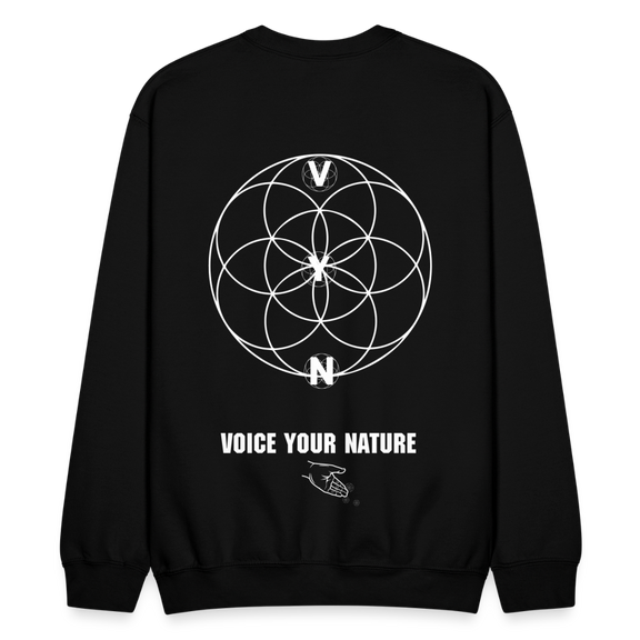 VYN Unisex “Plantin’ seeds” Crewneck Sweatshirt - black