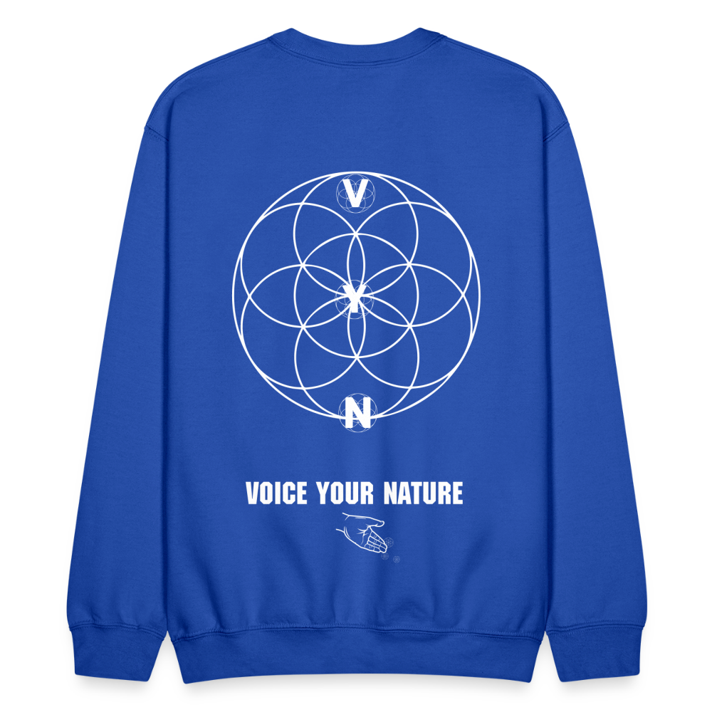 VYN Unisex “Plantin’ seeds” Crewneck Sweatshirt - royal blue