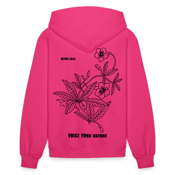 VYN “Nature Calls” Original Women's Hoodie - fuchsia