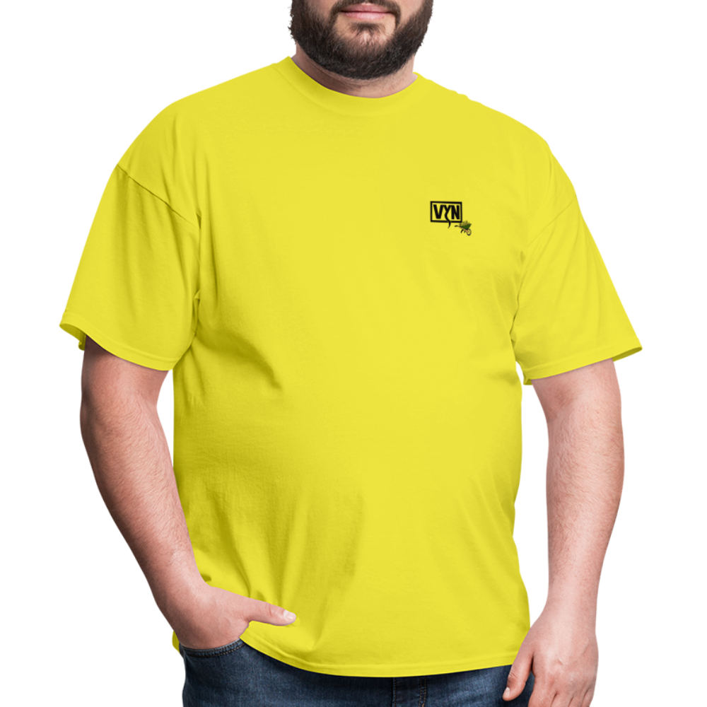 VYN Pushin Daisies Unisex Tee - yellow