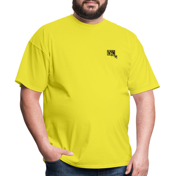 VYN Pushin Daisies Unisex Tee - yellow