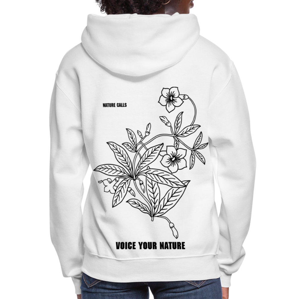 VYN “Nature Calls” Original Women's Hoodie - white