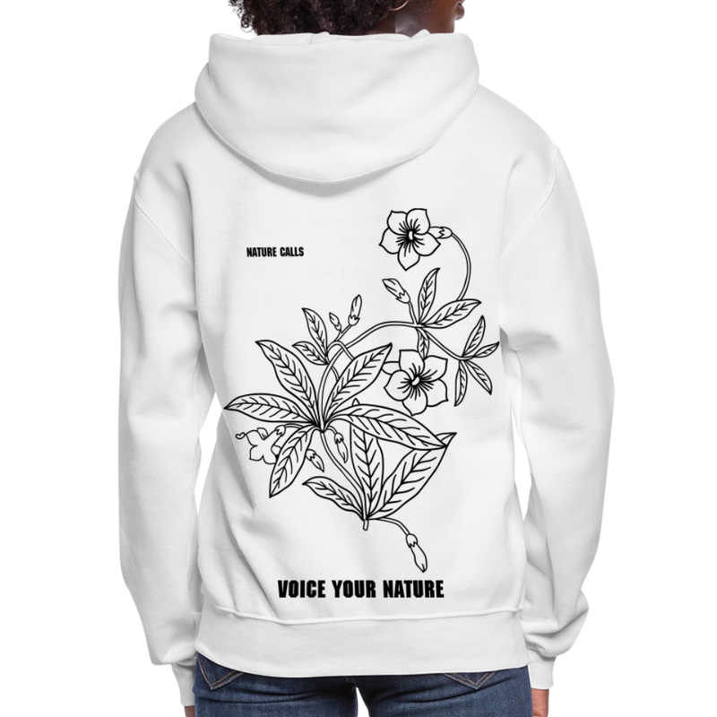 VYN “Nature Calls” Original Women's Hoodie - white