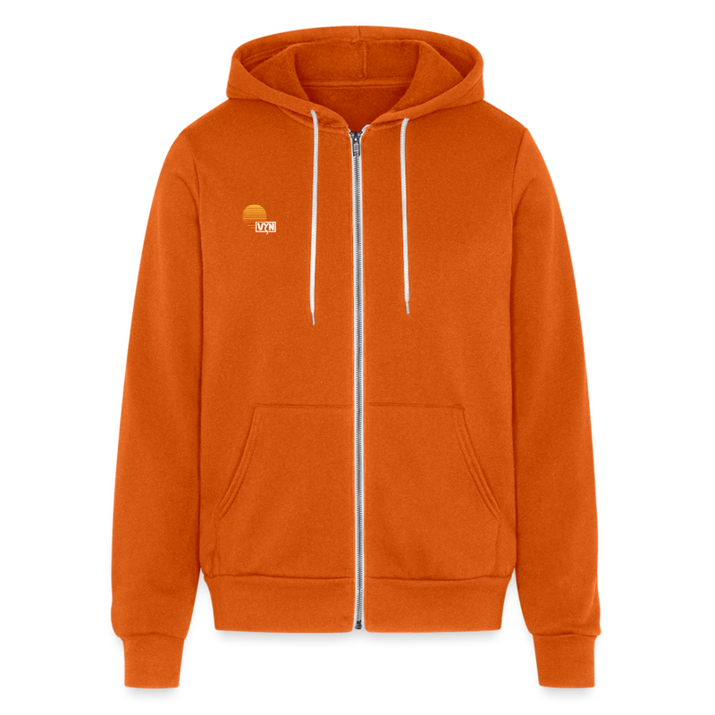 VYN “Early Riser (talk about it, be about it…)”  Full zip Unisex Hoodie - autumn