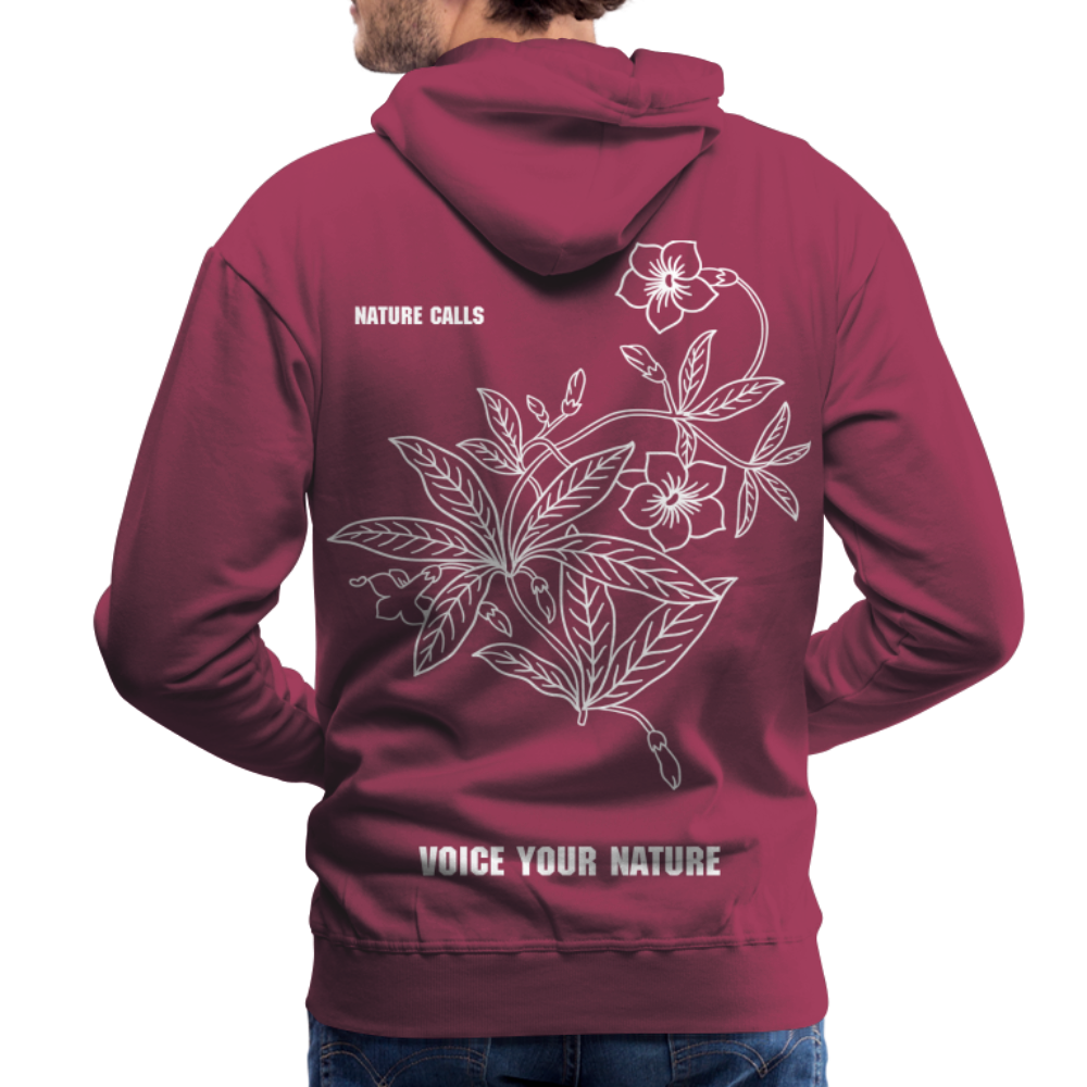 VYN “Nature Calls” Original Hoodie - burgundy