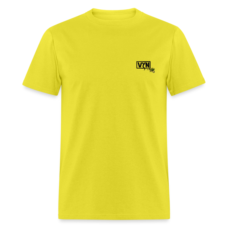 VYN Pushin Daisies Unisex Tee - yellow