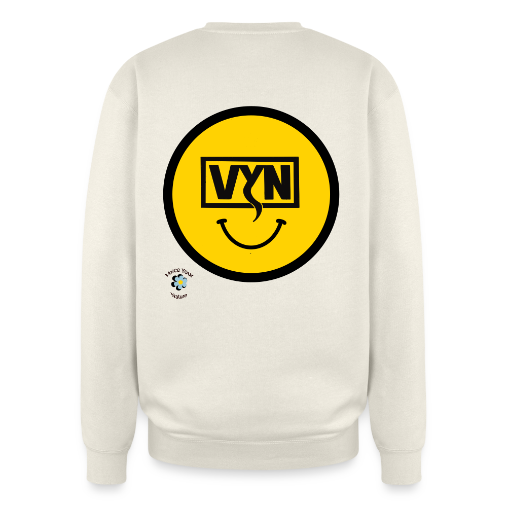 VYN Feelgoooood Oversized Crewneck Sweatshirt - ivory