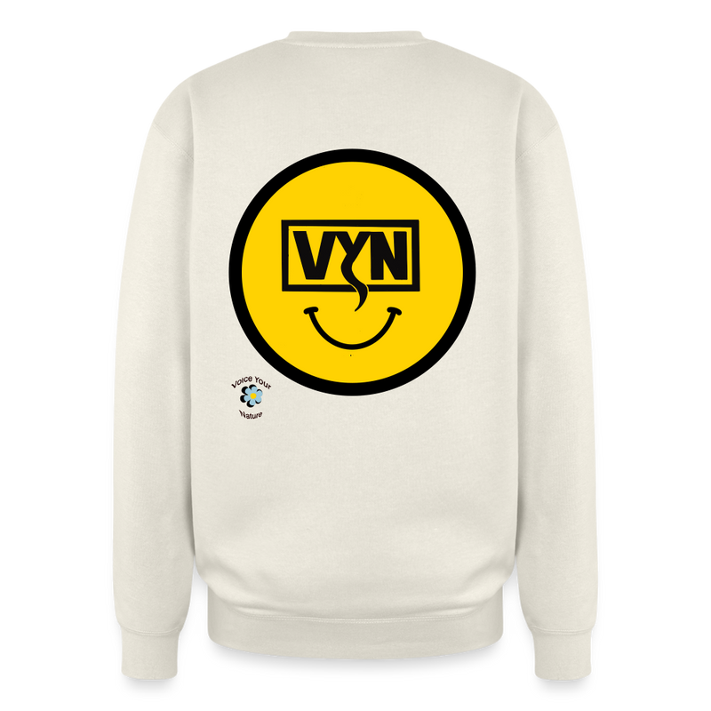 VYN Feelgoooood Oversized Crewneck Sweatshirt - ivory