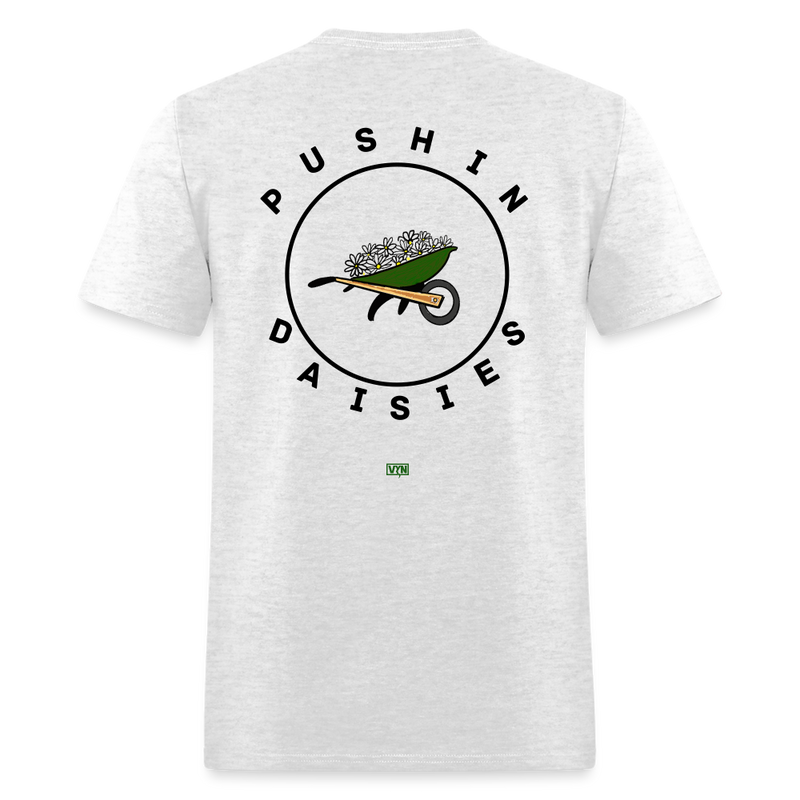 VYN Pushin Daisies Unisex Tee - light heather gray