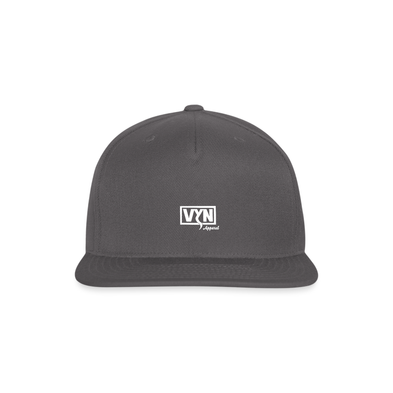 Snapback Baseball Cap - dark grey