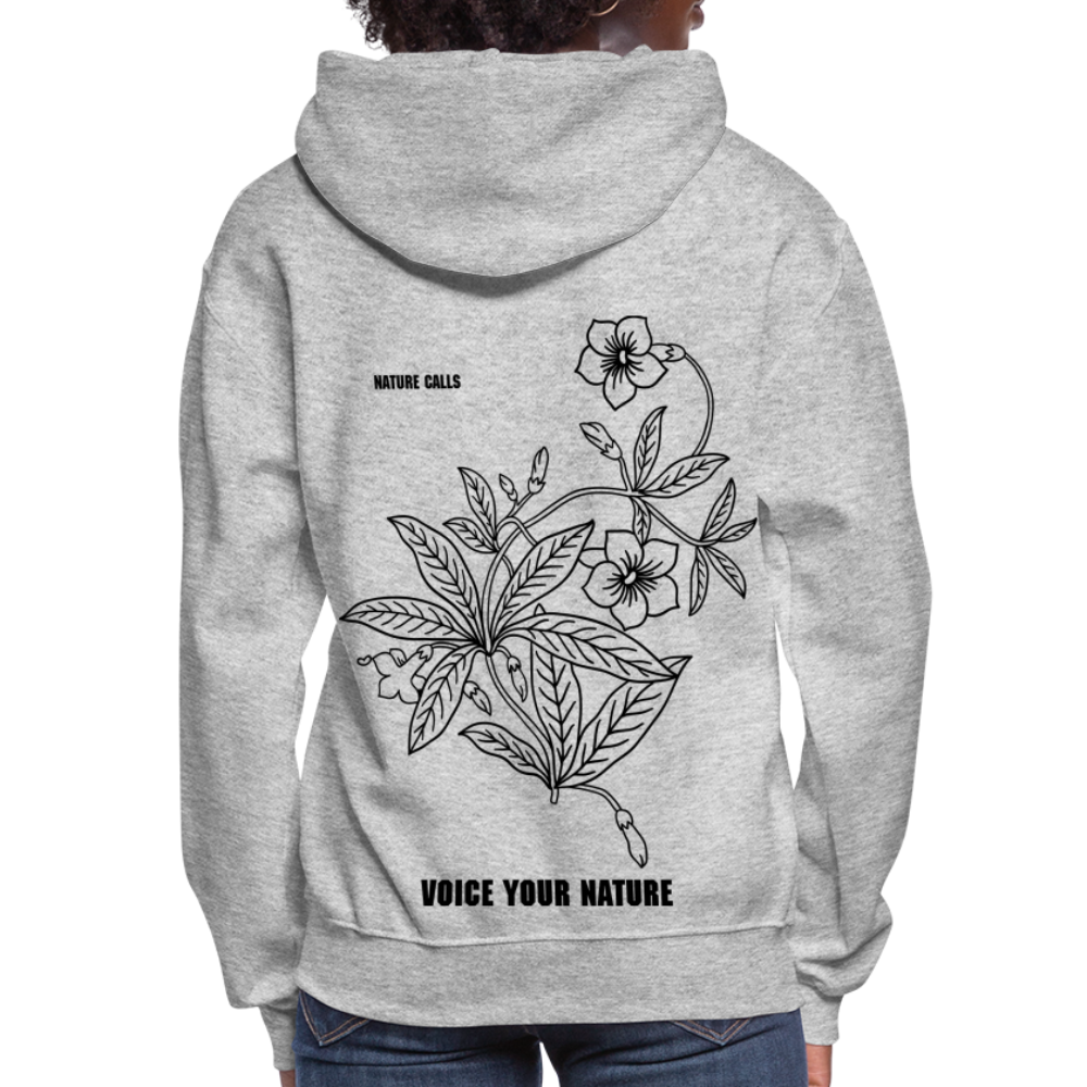 VYN “Nature Calls” Original Women's Hoodie - heather gray