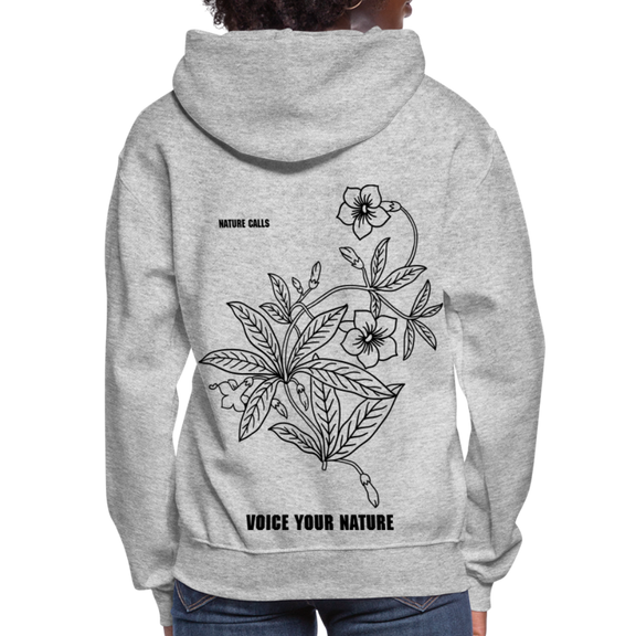 VYN “Nature Calls” Original Women's Hoodie - heather gray