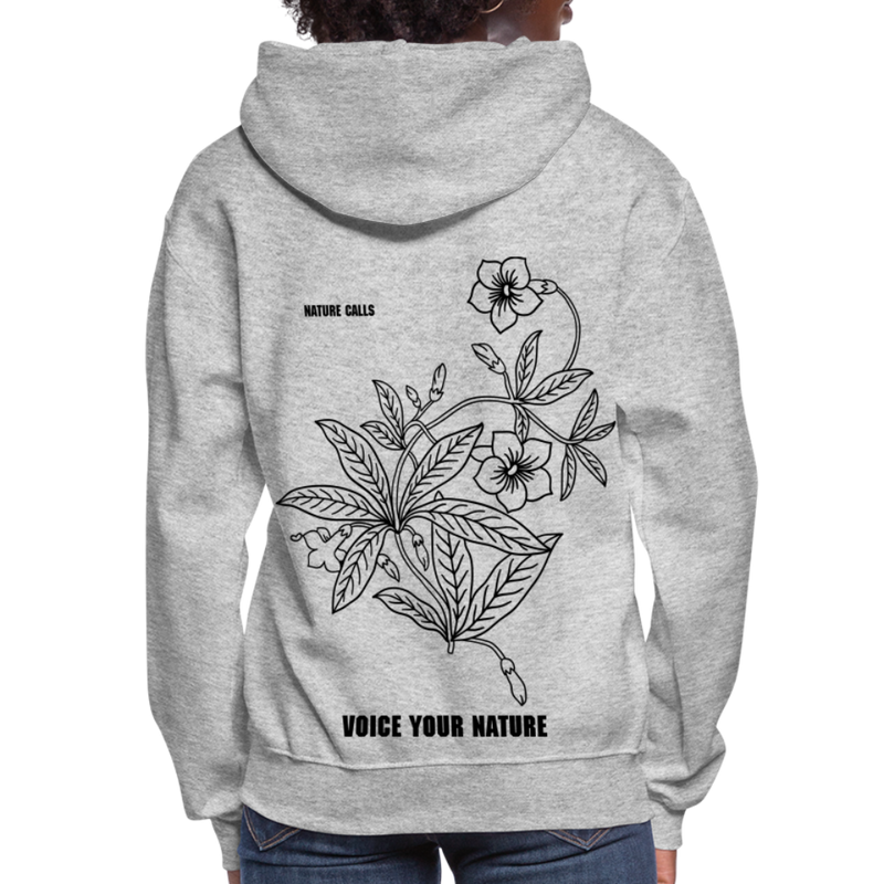 VYN “Nature Calls” Original Women's Hoodie - heather gray